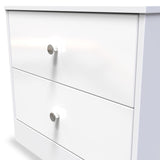 Bennet-2-Drawer-Midi-Chest-White from Roseland Furniture