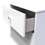 Bennet-2-Drawer-Midi-Chest-White from Roseland Furniture