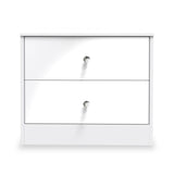 Bennet-2-Drawer-Midi-Chest-White from Roseland Furniture