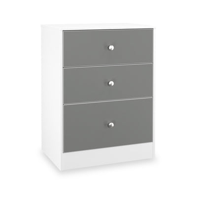 Bennet 3 Drawer Midi Deep Chest of Drawers