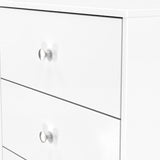 Bennet-3-Drawer-Midi-Deep-Chest-White from Roseland Furniture