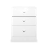 Bennet-3-Drawer-Midi-Deep-Chest-White from Roseland Furniture