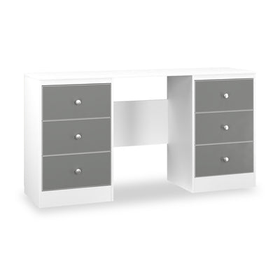 Bennet 6 Drawer Kneehole Desk