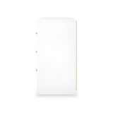 Bennet-6-Drawer-Kneehole-White from Roseland Furniture