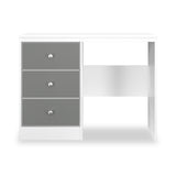 Bennet-3-Drawer-Vanity-Grey-&-White Front1 from Roseland Furniture