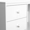 Bennet-3-Drawer-Vanity-Desk-White from Roseland Furniture