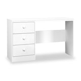 Bennet-3-Drawer-Wide-Desk-White from Roseland Furniture