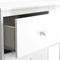 Bennet-3-Drawer-Wide-Desk-White from Roseland Furniture