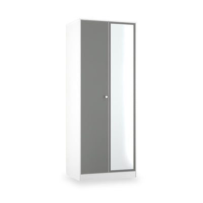 Bennet Tall 2 Door Mirrored Wardrobe