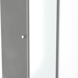 Bennet-Tall-Mirrored-Wardrobe-Grey-&-White from Roseland Furniture