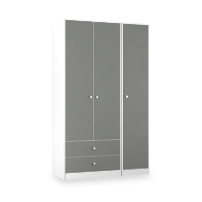 Bennet Tall Triple 2 Drawer Wardrobe