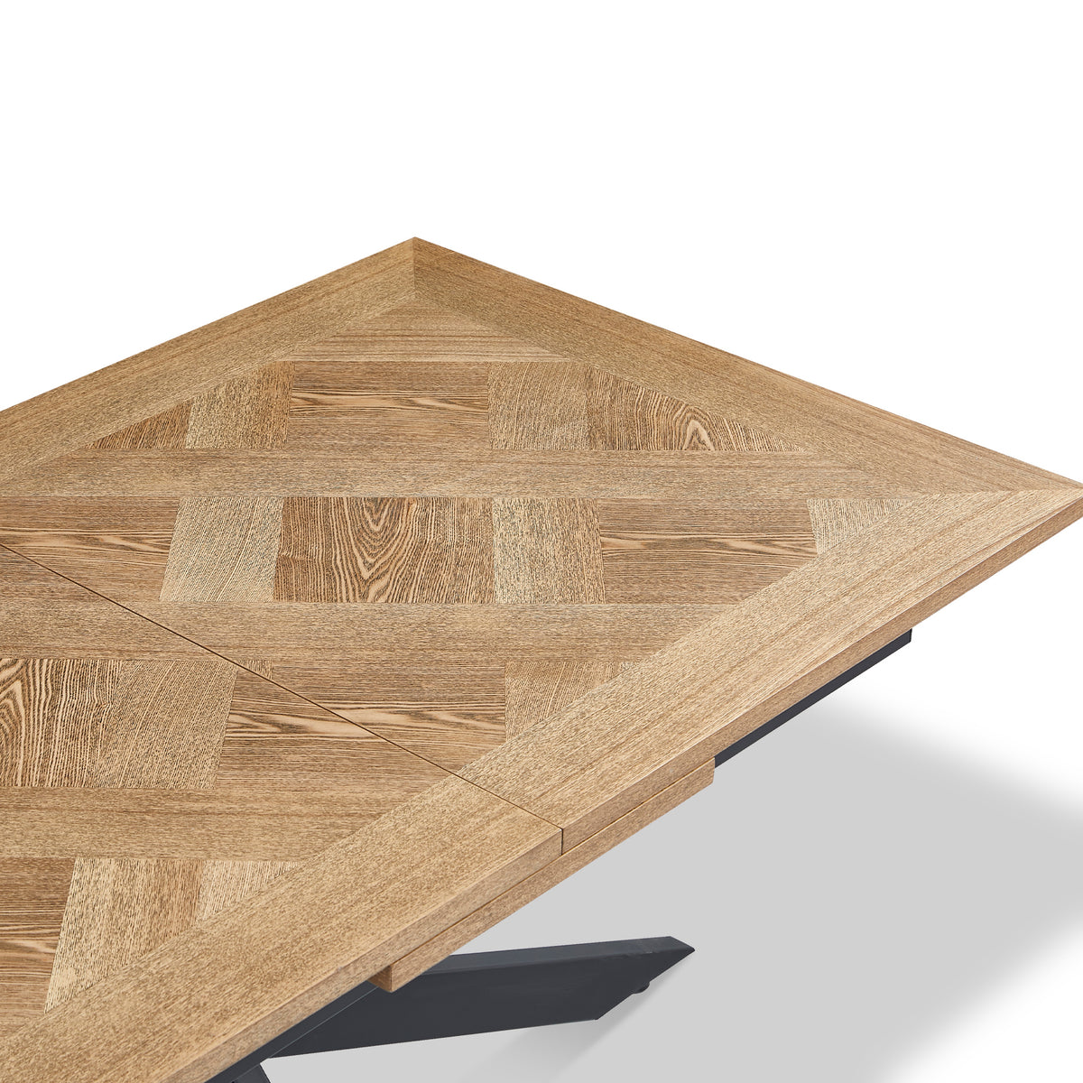 Sofie-160cm-Extending-Parquet-Design-Dining-Table from Roseland Furniture