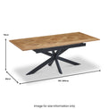 Sofie-160cm-Extending-Parquet-Design-Dining-Table from Roseland Furniture