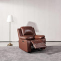 Selma-Leather-Armchair-Tan from Roseland Furniture