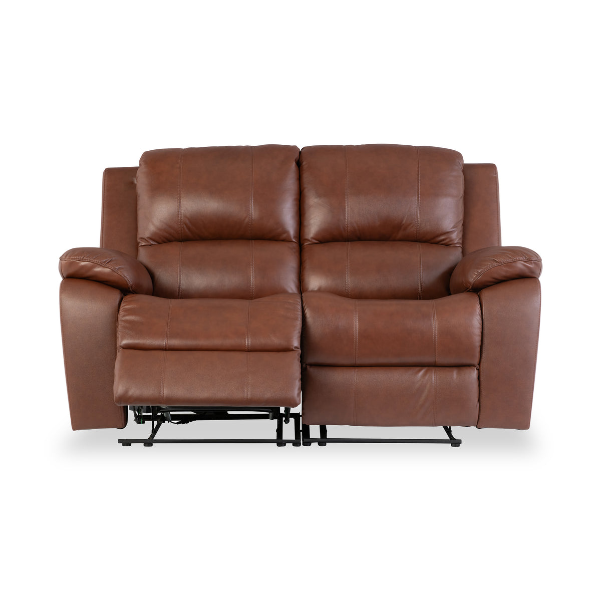 Selma-Leather-Electric-2-Seater-Sofa-Tan from Roseland Furniture