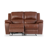 Selma-Leather-Electric-2-Seater-Sofa-Tan from Roseland Furniture