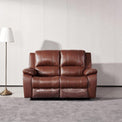 Selma-Leather-Electric-2-Seater-Sofa-Tan from Roseland Furniture