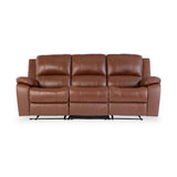 Selma-Leather-Electric-3-Seater-Sofa-Tan from Roseland Furniture