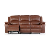 Selma-Leather-Electric-3-Seater-Sofa-Tan from Roseland Furniture