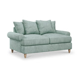 Pembroke 2 Seater Sofa Aqua from Roseland Furniture