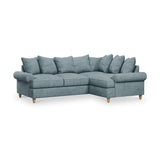 Pembroke RH Corner Sofa Denim from Roseland Furniture