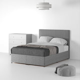 RFPFH-SK-NS-SS---Farrow-Standard-48HB-Divan-Linen-Look-SK-No-Storage-Linen-Silver---Life1 from Roseland Furniture