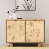 Blaire Mango Wood 2 Door Sideboard Natural from Roseland Furniture