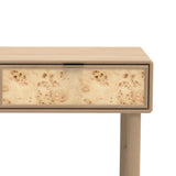 Blaire Mango Wood 2 Drawer Console Table Natural from Roseland Furniture