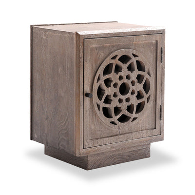 Samira Mango Wood Side Table