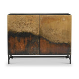 Caspian Iron 2 Door Sideboard Front1 from Roseland Furniture