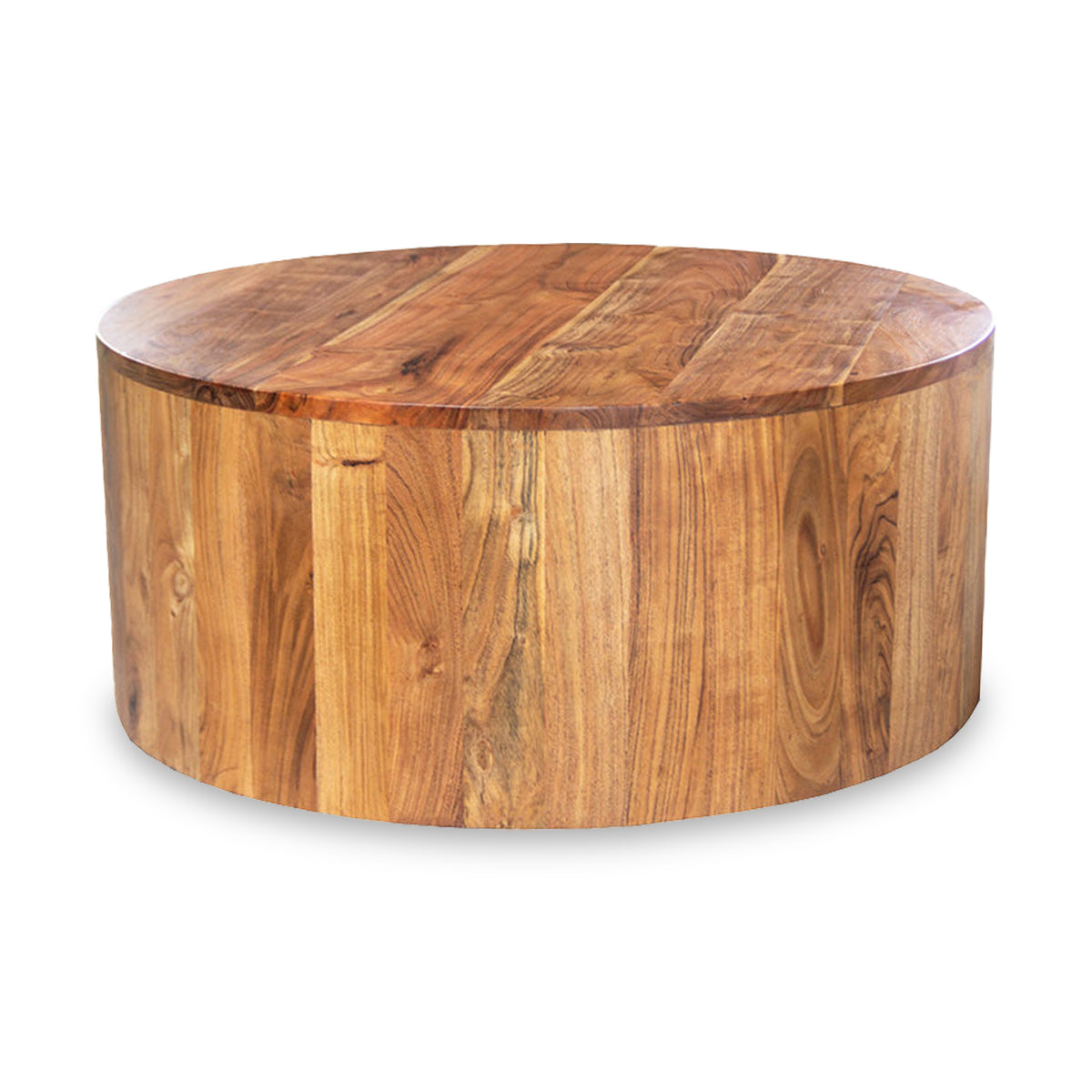 Thorne Acacia Round Coffee Table Dims from Roseland Furniture