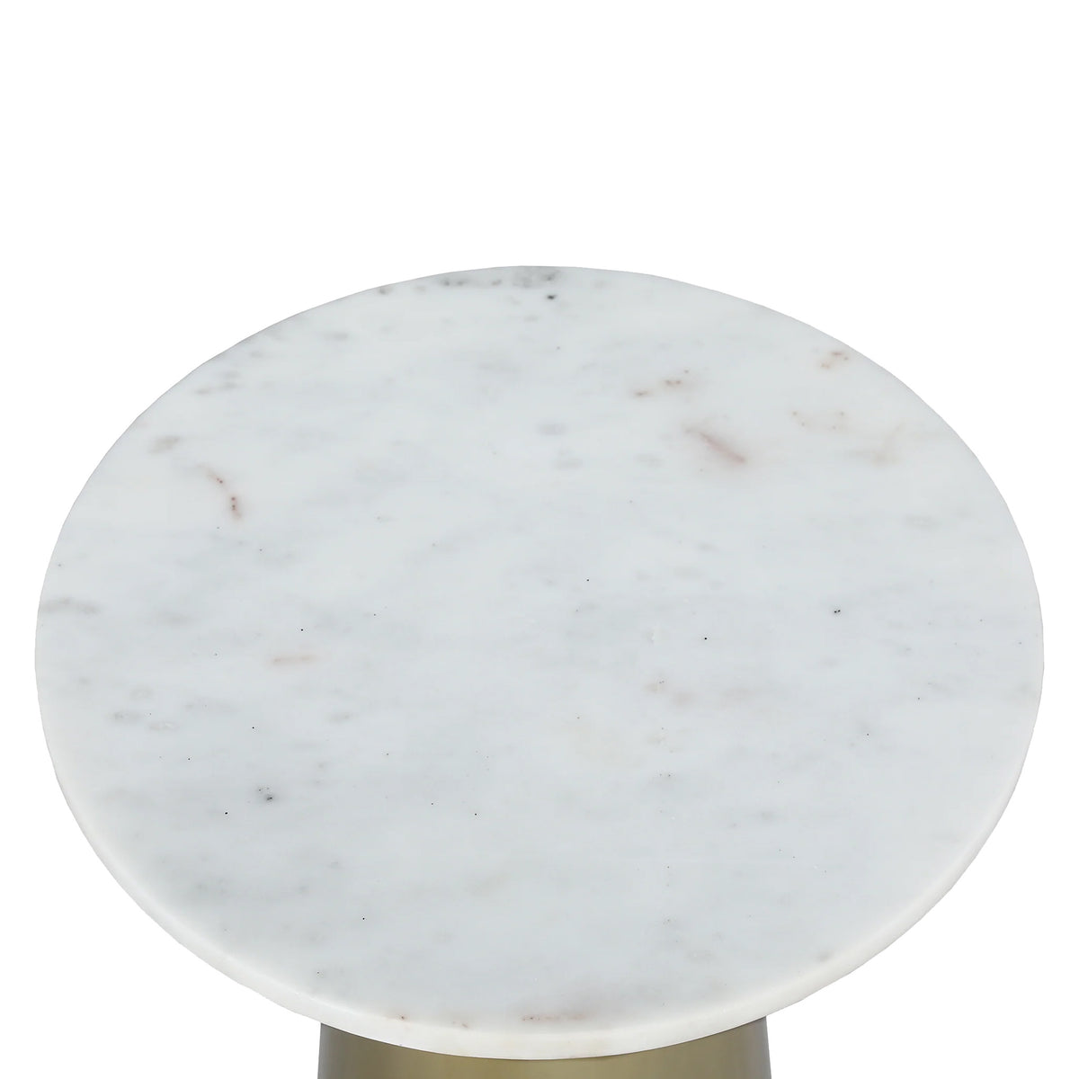 Capello Marble Top Conical Sidetable Close1 from Roseland Furniture