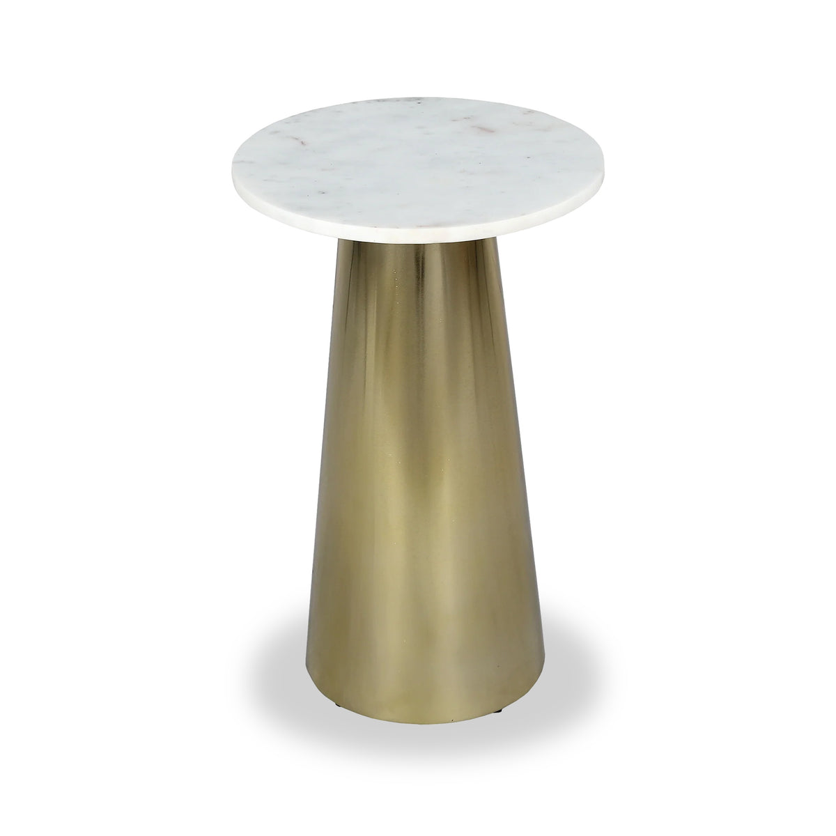 Capello Marble Top Conical Sidetable Close1 from Roseland Furniture