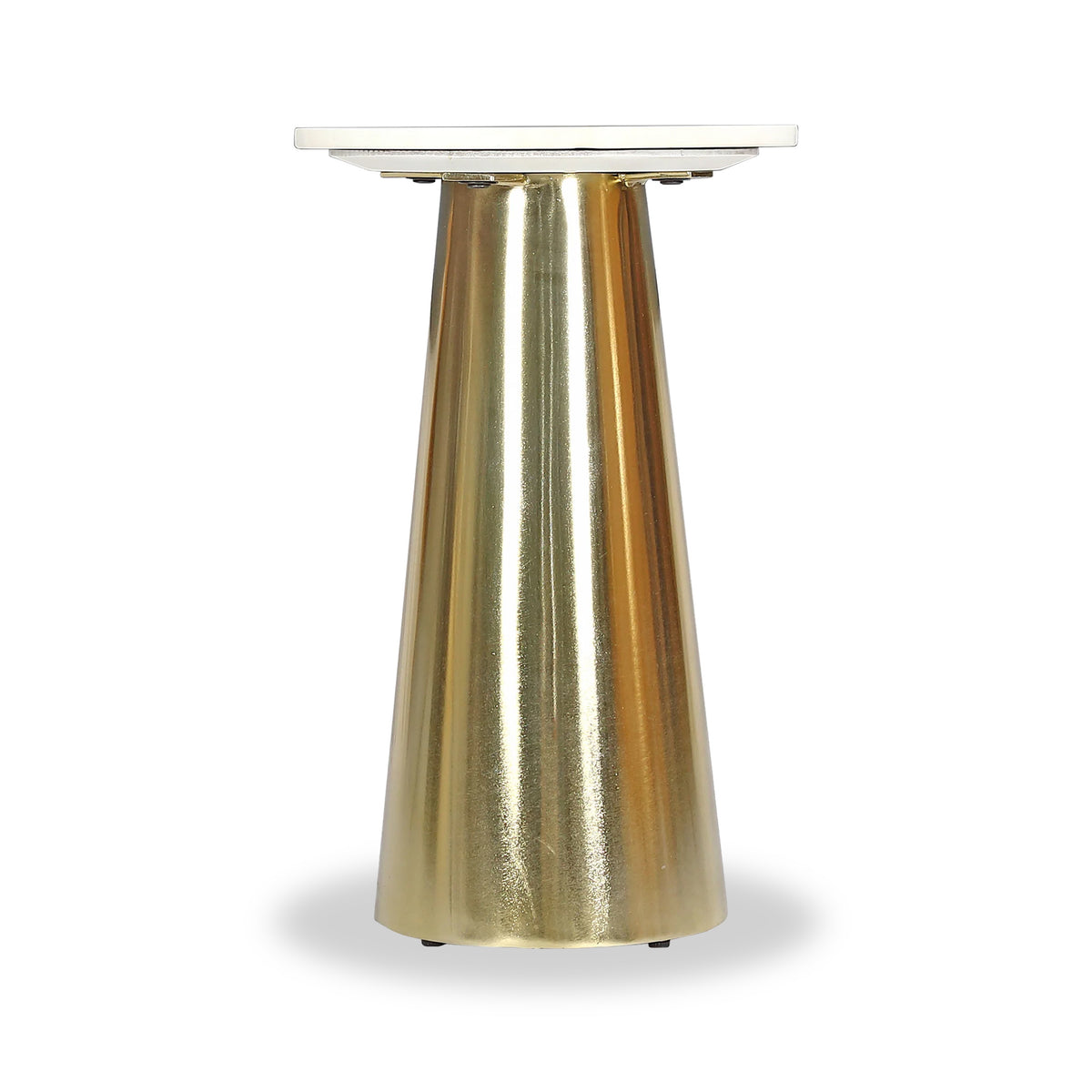 Capello Marble Top Conical Sidetable Close1 from Roseland Furniture