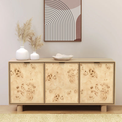 Blaire Mango Wood 3 Door Sideboard