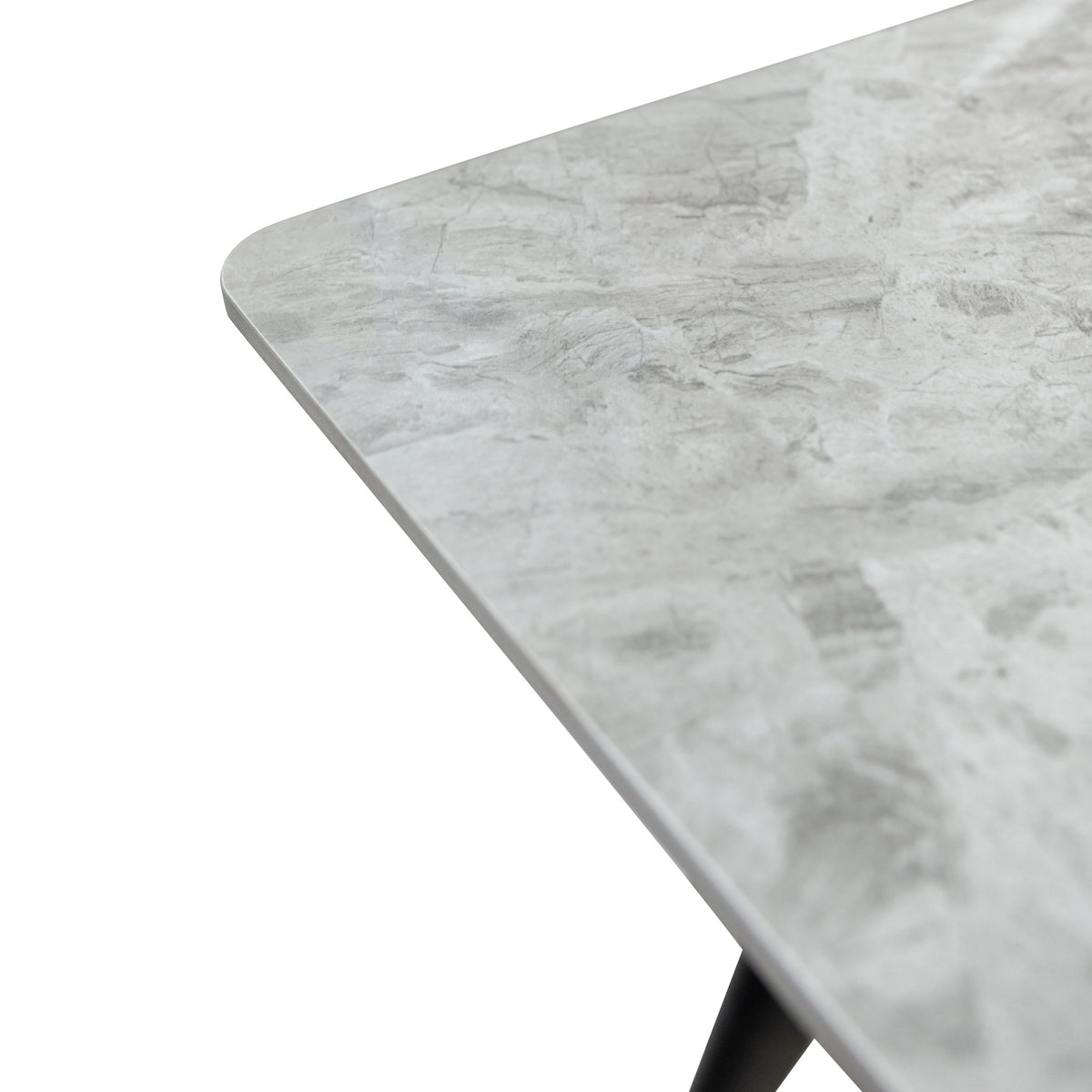 Kadison-sintered-stone-dining-table-grey-130cm from Roseland Furniture