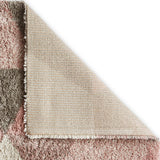 Webster Rose Pink Triangle Geometric Rug