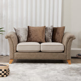 Breton Beige 2 Seater Sofa for living room