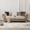 Breton Beige 3 Seater Sofa for living room