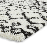 Durham Berber Abstract Shaggy Rug