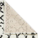 Durham Berber Abstract Shaggy Rug