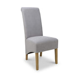 Genna Light Grey Dining Chair from Roseland Furniture