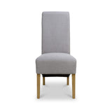 Genna Light Grey Woven Dining Chair