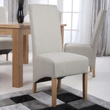 Genna Herringbone Dining Chair