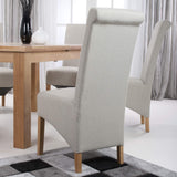 Genna Herringbone Dining Chair