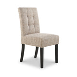 Madoc Waffle Stitch Dining Chair with Black Legs from Roseland Furniture