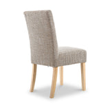 Madoc Waffle Stitch Dining Chair with Natural Legs 