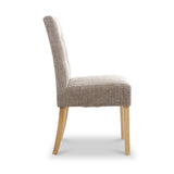 Madoc Waffle Stitch Dining Chair with Natural Legs 