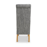 Deryn Grey Tweed Dining Chair