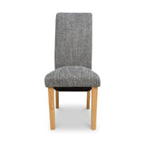 Deryn Grey Tweed Dining Chair